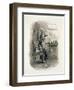 Mrs Betsy Trotwood, from 'Charles Dickens: a Gossip About His Life', by Thomas Archer-Frederick Barnard-Framed Giclee Print