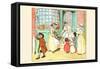 Mrs. Blaize Always Have Gifts to the Children in the Neighborhood-Randolph Caldecott-Framed Stretched Canvas