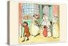 Mrs. Blaize Always Have Gifts to the Children in the Neighborhood-Randolph Caldecott-Stretched Canvas