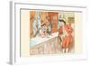 Mrs. Blaize Always Lent to the Poor from Her Pawn Shop-Randolph Caldecott-Framed Art Print