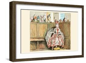 Mrs. Blaize Always Looked Wonderful When She Went to Church-Randolph Caldecott-Framed Art Print