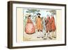 Mrs. Blaize Was Always Followed by Suitors, Even the King-Randolph Caldecott-Framed Art Print