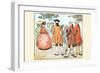 Mrs. Blaize Was Always Followed by Suitors, Even the King-Randolph Caldecott-Framed Art Print