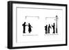 Mrs Bobbity and Neighbours with Policeman-Mary Baker-Framed Giclee Print