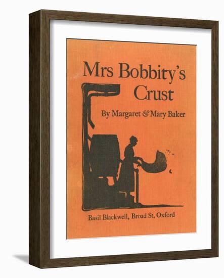 Mrs Bobbity Shaking Out Her Tablecloth-Mary Baker-Framed Art Print