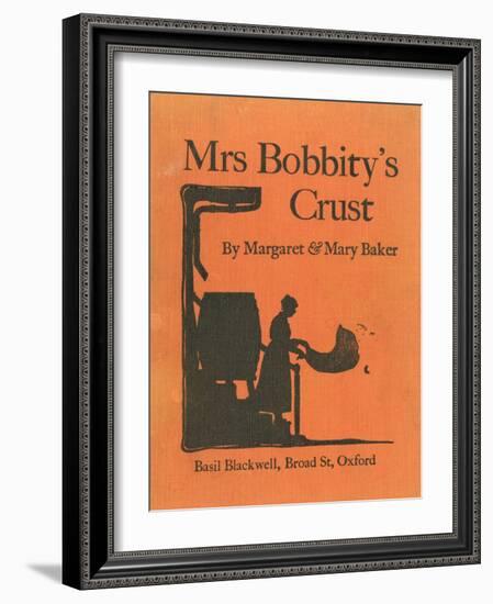 Mrs Bobbity Shaking Out Her Tablecloth-Mary Baker-Framed Art Print