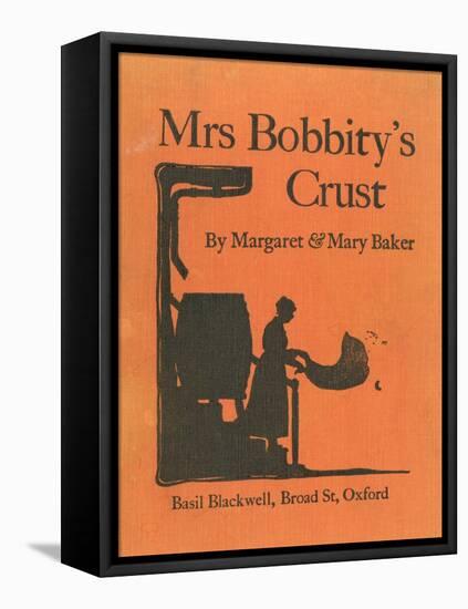 Mrs Bobbity Shaking Out Her Tablecloth-Mary Baker-Framed Stretched Canvas