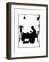 Mrs Bobbity Sitting at the Breakfast Table-Mary Baker-Framed Giclee Print