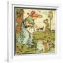 Mrs Bond-Walter Crane-Framed Giclee Print