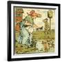 Mrs Bond-Walter Crane-Framed Giclee Print