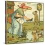 Mrs Bond-Walter Crane-Stretched Canvas