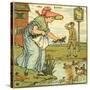 Mrs Bond-Walter Crane-Stretched Canvas