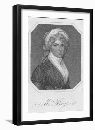 Mrs. Bryan, 1801-Mackenzie-Framed Giclee Print