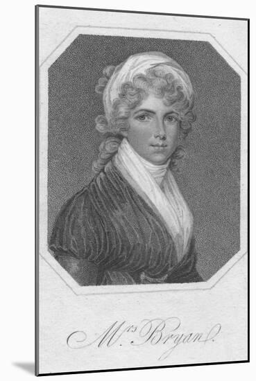 Mrs. Bryan, 1801-Mackenzie-Mounted Giclee Print
