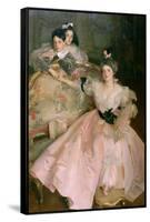 Mrs. Carl Meyer, Later Lady Meyer, and Her Two Children, 1896-John Singer Sargent-Framed Stretched Canvas