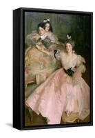 Mrs. Carl Meyer, Later Lady Meyer, and Her Two Children, 1896-John Singer Sargent-Framed Stretched Canvas