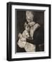 Mrs Carwardine and Child, C1775-George Romney-Framed Giclee Print