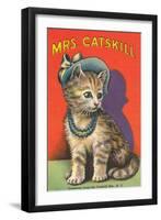 Mrs. Catskill, Greetings from Catskill Mts., NY-null-Framed Art Print