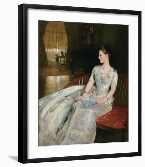 Mrs. Cecil Wade, 1886-John Singer Sargent-Framed Art Print