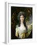 Mrs. Charles Hatchett-Thomas Gainsborough-Framed Giclee Print