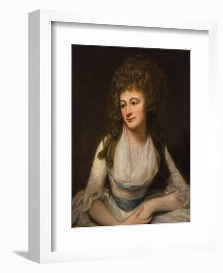 Mrs Chitty Marshall, 1788-89-George Romney-Framed Giclee Print