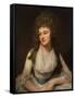 Mrs Chitty Marshall, 1788-89-George Romney-Framed Stretched Canvas
