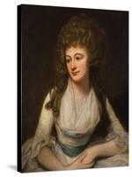 Mrs Chitty Marshall, 1788-89-George Romney-Stretched Canvas