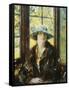 Mrs Claude Johnson-Ambrose Mcevoy-Framed Stretched Canvas