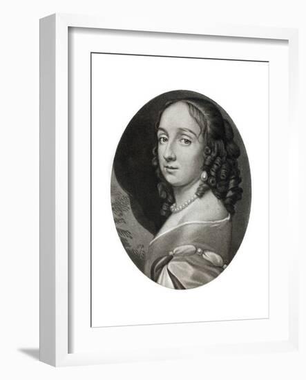 Mrs Claypole (Elizabeth Cromwel), Second Daughter of Oliver Cromwell, 17th Century-Samuel Cooper-Framed Giclee Print