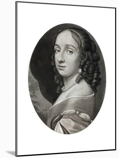 Mrs Claypole (Elizabeth Cromwel), Second Daughter of Oliver Cromwell, 17th Century-Samuel Cooper-Mounted Giclee Print