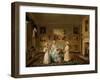 Mrs. Congreve and Her Children in Their London Drawing Room, 1782-Philip Reinagle-Framed Giclee Print