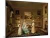 Mrs. Congreve and Her Children in Their London Drawing Room, 1782-Philip Reinagle-Mounted Giclee Print