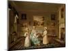 Mrs. Congreve and Her Children in Their London Drawing Room, 1782-Philip Reinagle-Mounted Giclee Print