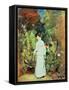 Mrs Constable in Her Garden-John Constable-Framed Stretched Canvas