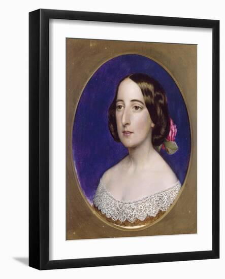 Mrs Coventry Patmore, Pre 1856-John Brett-Framed Giclee Print