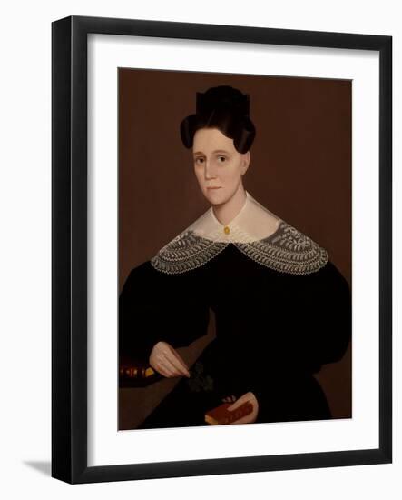 Mrs. Cox, circa 1836-Ammi Phillips-Framed Giclee Print