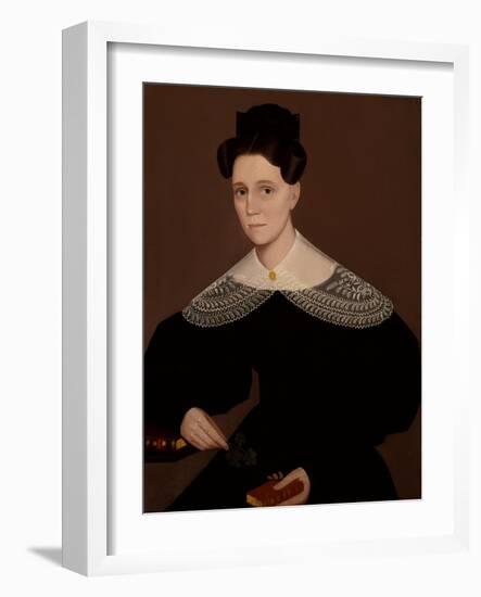 Mrs. Cox, circa 1836-Ammi Phillips-Framed Giclee Print