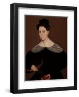 Mrs. Cox, circa 1836-Ammi Phillips-Framed Giclee Print