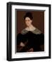 Mrs. Cox, circa 1836-Ammi Phillips-Framed Giclee Print