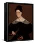 Mrs. Cox, circa 1836-Ammi Phillips-Framed Stretched Canvas