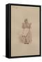 Mrs Crupps, C.1920s-Joseph Clayton Clarke-Framed Stretched Canvas