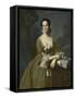 Mrs. Daniel Hubbard (Mary Greene), C.1764-John Singleton Copley-Framed Stretched Canvas