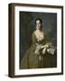 Mrs. Daniel Hubbard (Mary Greene), C.1764-John Singleton Copley-Framed Giclee Print