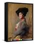 Mrs David Beatty, Later the Countess Beatty-Philip Alexius De Laszlo-Framed Stretched Canvas