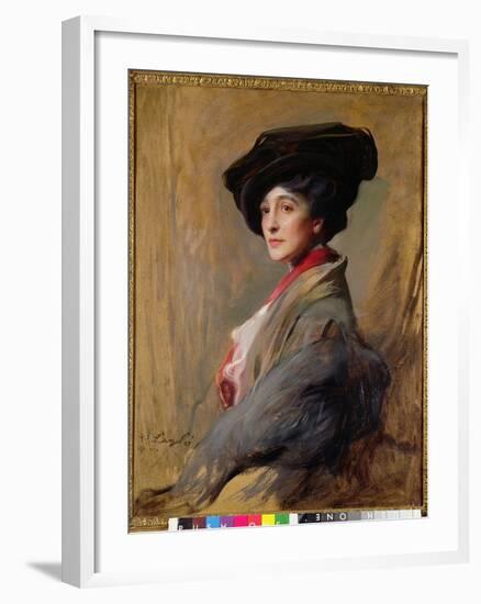 Mrs David Beatty, Later the Countess Beatty-Philip Alexius De Laszlo-Framed Giclee Print