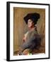 Mrs David Beatty, Later the Countess Beatty-Philip Alexius De Laszlo-Framed Giclee Print