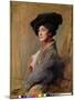 Mrs David Beatty, Later the Countess Beatty-Philip Alexius De Laszlo-Mounted Giclee Print