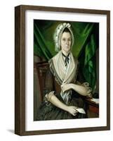 Mrs. David Coats, C.1775-Christian Gullager-Framed Giclee Print