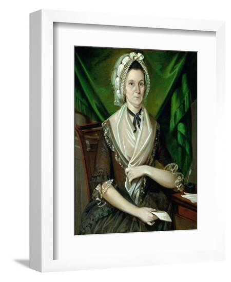 Mrs. David Coats, C.1775-Christian Gullager-Framed Giclee Print