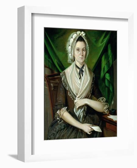 Mrs. David Coats, C.1775-Christian Gullager-Framed Giclee Print